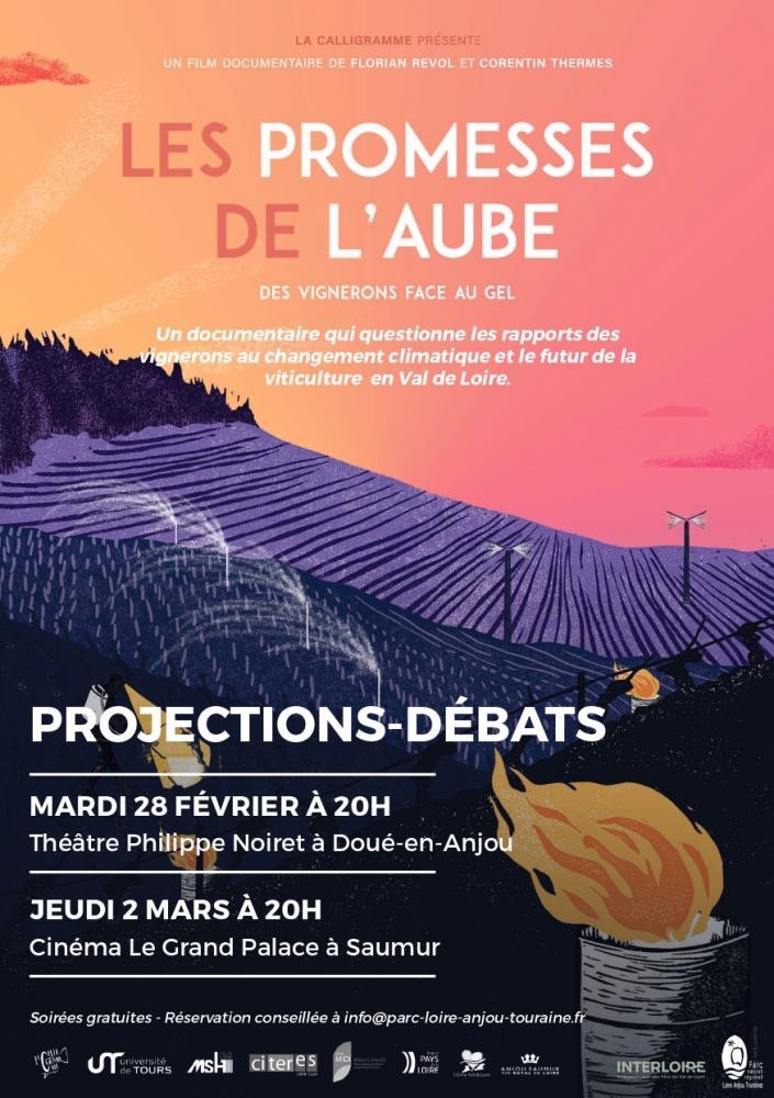 Projections et soirées débats à Doué et Saumur